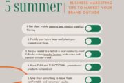 5 Summer Business Marketing Tips to Market Your Brand Outside