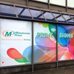 Signage and window graphics