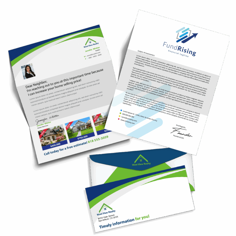 Letterhead + Envelopes Letterhead + Envelopes