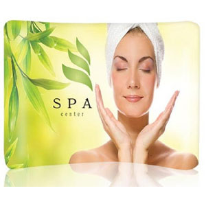 C curve media wall C curve media wall